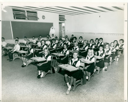 old classroom photo